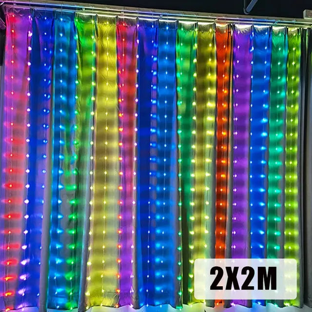 LED Curtain String Lights
