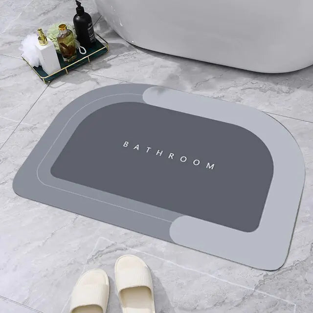 Super Absorbent Diatomite Bath Mat