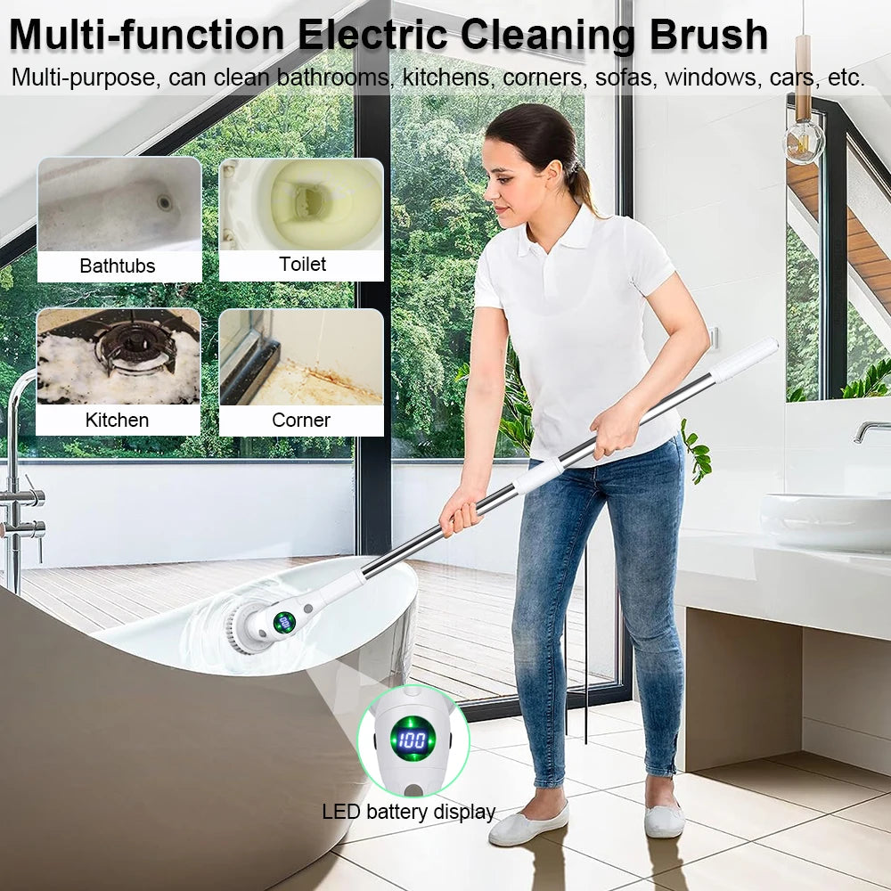 Electric Extended Cleaning Brush