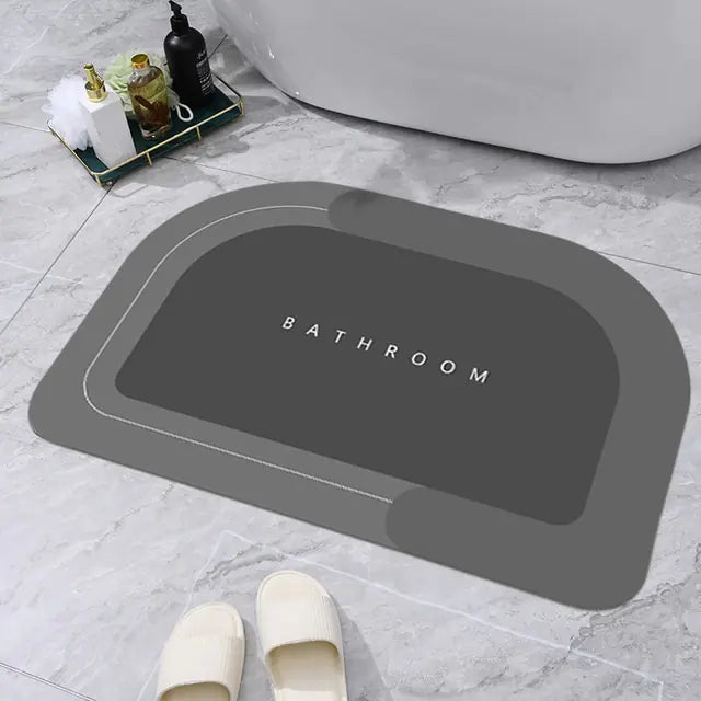 Super Absorbent Diatomite Bath Mat